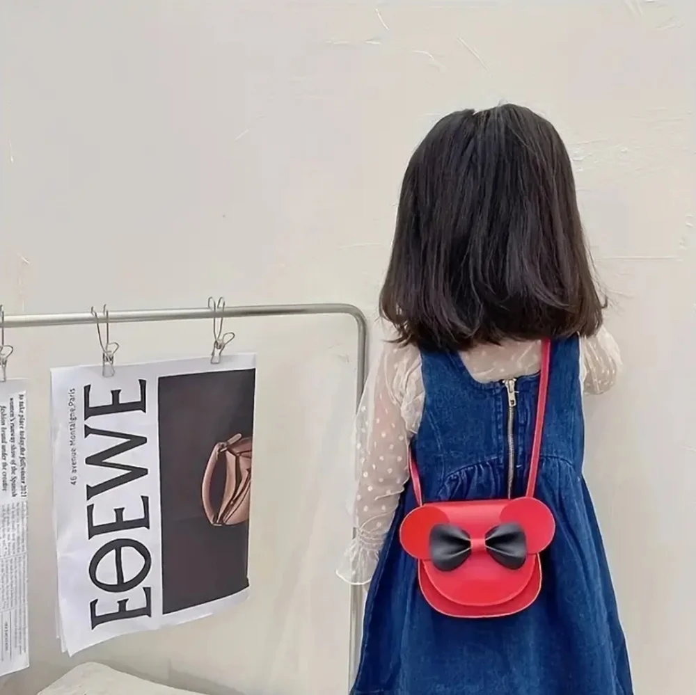 Red Minny Mouse Inspired Hand Bag: